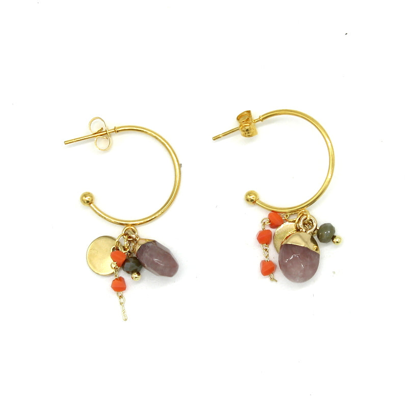 Boucles d'oreilles Soline