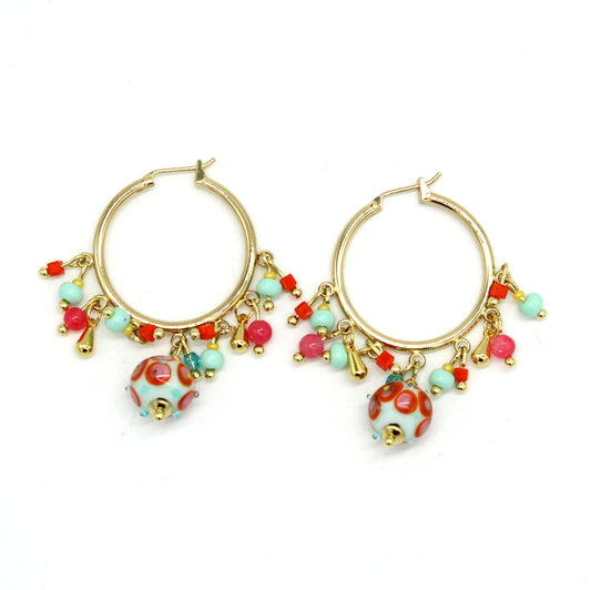 Boucles d'oreilles POE