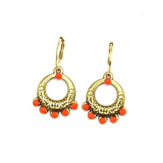 Boucles d'oreilles SELENE