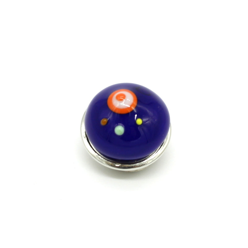 Cabochon pression pour collier torque