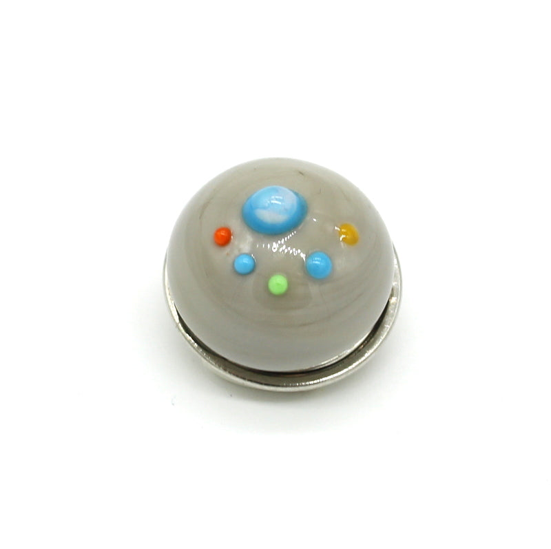 Cabochon pression pour collier torque